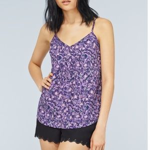 Talula Aritzia Waverly Cami Tank Top Printed